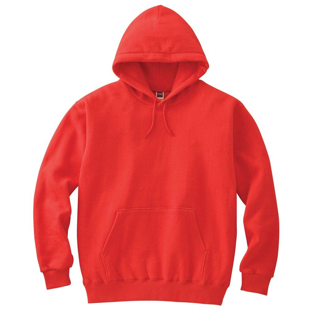 [Printstar] Sweatshirt Hoodie Kids 8.4 oz Brushed Hooded Lightweight Hoodie [Pullover] 00216-MLH_K Bright Red 110cm (Equivalent to Japanese Size 110)