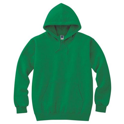 [Printstar] Sweatshirt Hoodie Kids 8.4 oz Brushed Hooded Light Hoodie [Pullover] 00216-MLH_K Kelly Green 100cm