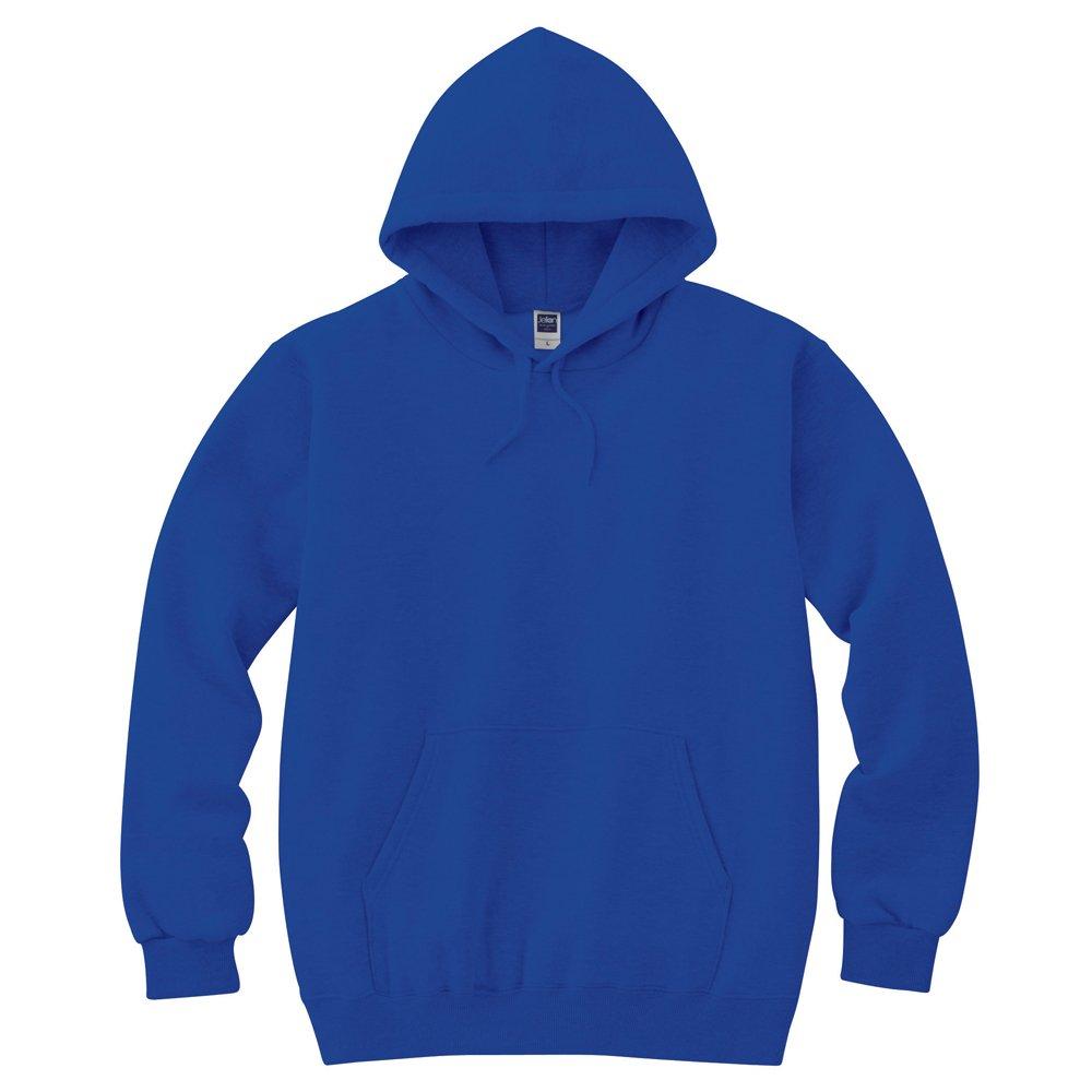 [Printstar] Sweatshirt Hoodie Kids 8.4 oz Brushed Hooded Lightweight Hoodie [Pullover] 00216-MLH_K Blue 100cm
