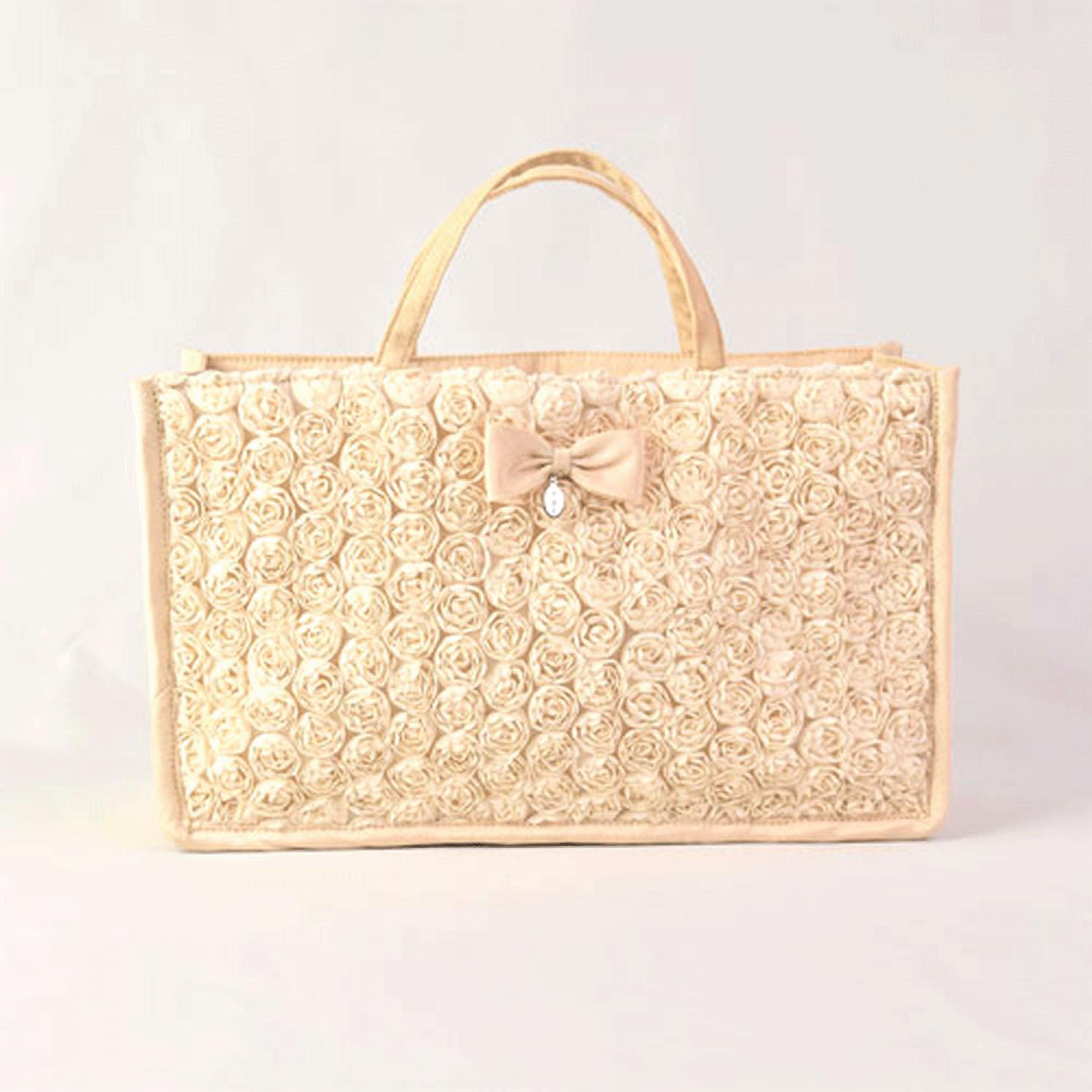 Mini Rose Bag-in-Bag Beige