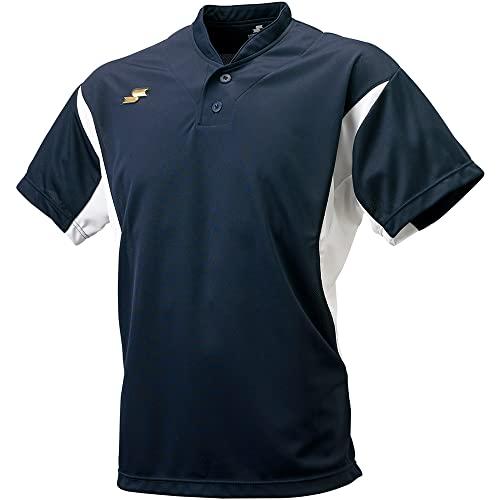 [SSK] Baseball Wear Baseball T-Shirt [Men's] BT2280 Men's Navy × White (7010) Japan S (Equivalent to Japanese Size S)