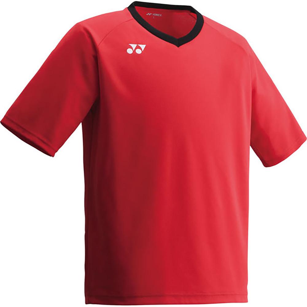YONEX Unisex Football Practice T-Shirt Red O FW1006
