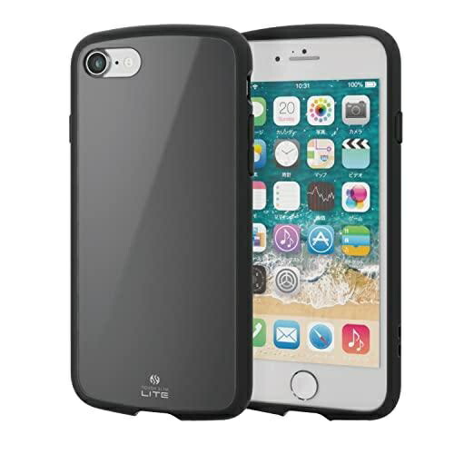 ELECOM iPhone SE (2nd/3rd Generation) / 8 / 7 Case Shockproof TOUGH SLIM LITE Black PM-A22STSLBK