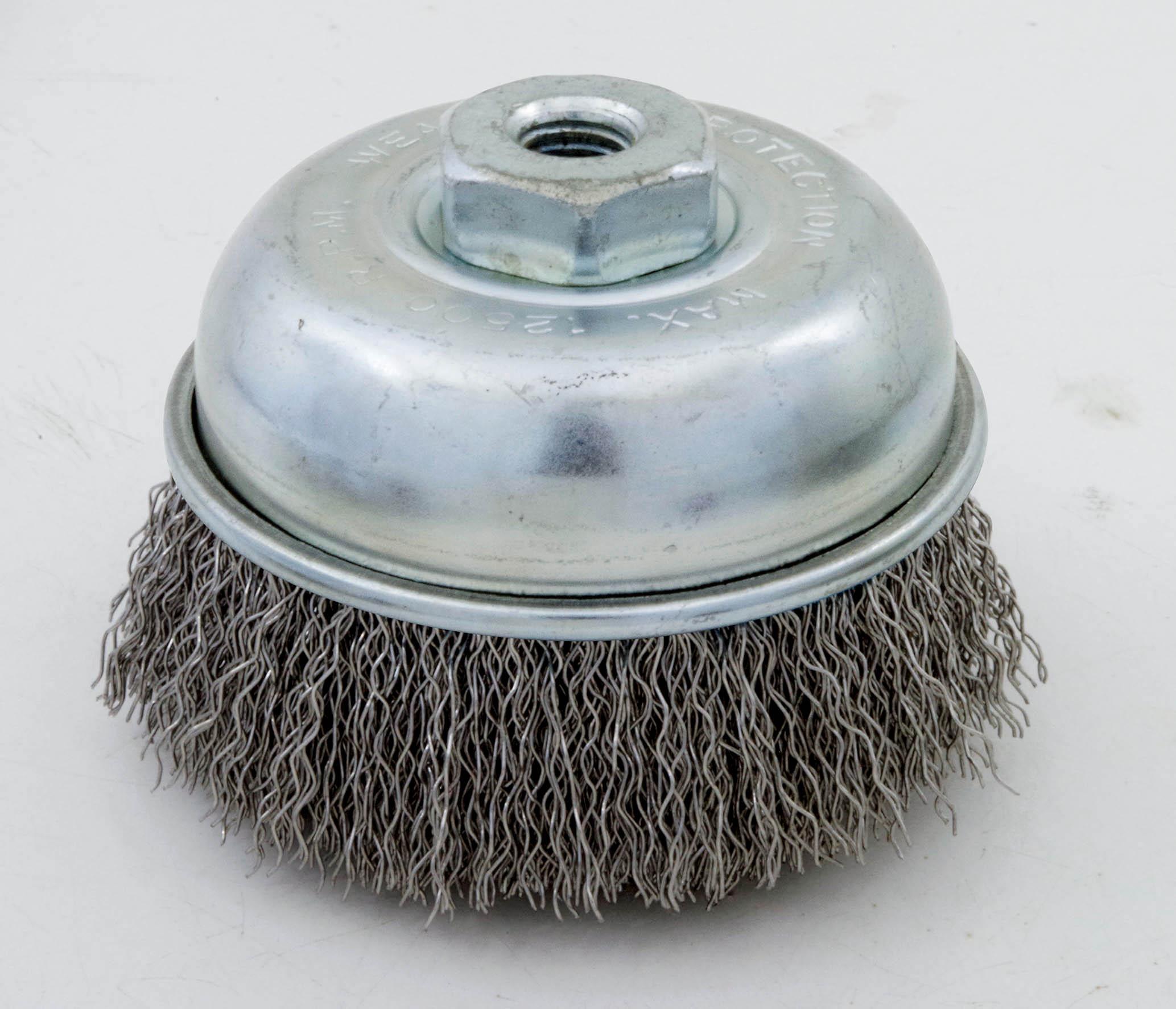 75mm/M10 Wire Brush (Cup Type/Stainless Steel)