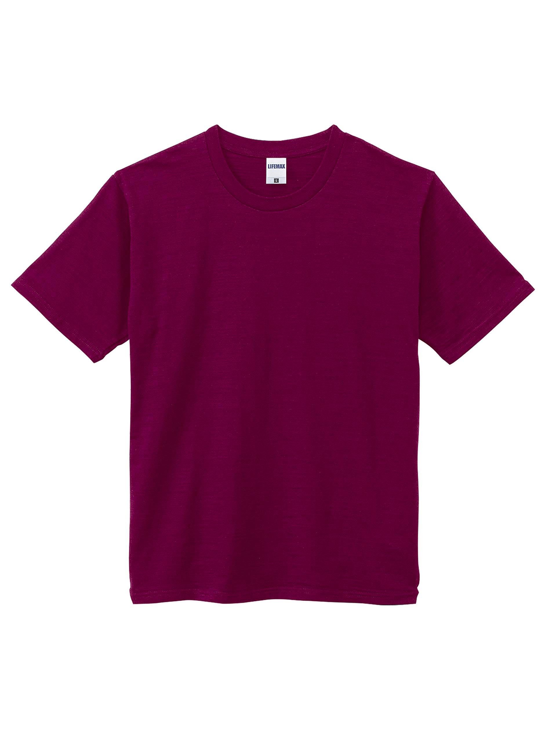 [LifeMax] Outdoor Shirt MS1143 Men's Burgundy Standard