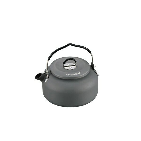 Captain Stag Camping Kettle for Barbecue, Aluminum Camping Kettle