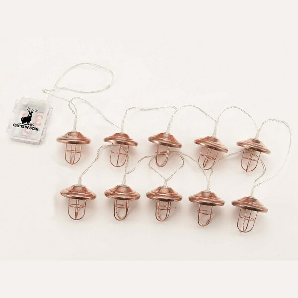 CAPTAIN STAG LED Light LED Decoration Light 10 Bulbs Total Length 3.3m Lamp UK-4053