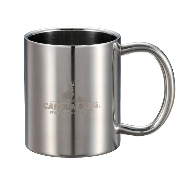 CAPTAIN STAG Outdoor Cup Mug Tumbler 250ml Double Stainless Steel Vacuum Insulated NEW Palau UH-2006