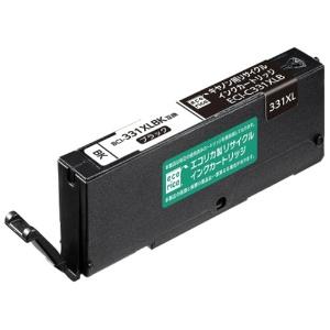 Ecolica Recycled Ink Cartridge Black (Dye) High Capacity [Canon: BCI-331XLBK Compatible] ECI-C331XLB 1 Cartridge