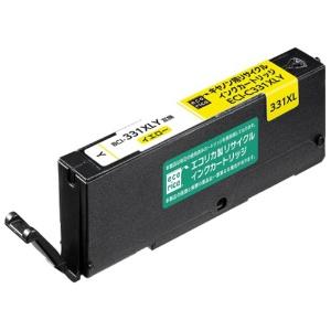 Ecolica Recycled Ink Cartridge Yellow (Dye) High Capacity [Canon: BCI-331XLY Compatible] ECI-C331XLY 1 Cartridge