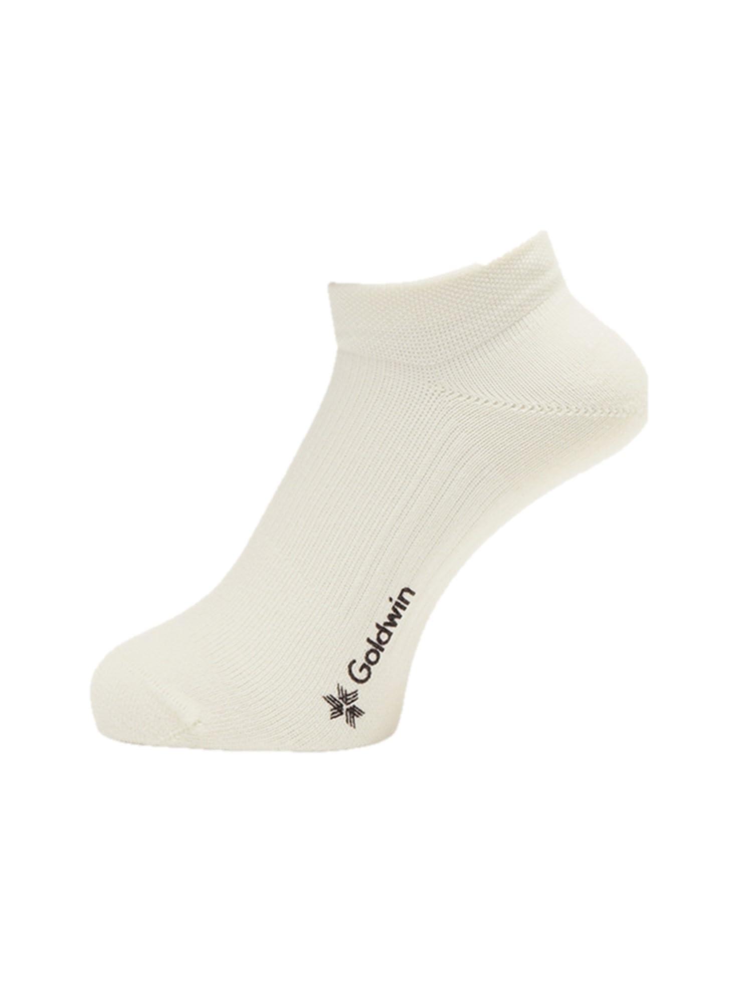 [Goldwin] Paper Fiber C3fit Arch Support Short Socks OFF WHITE 3
