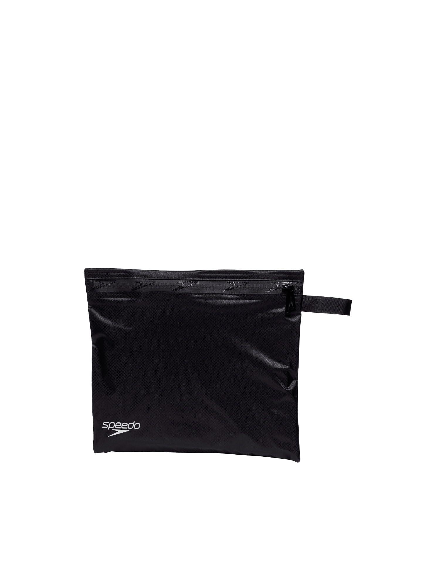 [Speed] Pool Bag Waterproof Flat Pouch Unisex Black