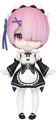 TAMASHII NATIONS Figuarts mini Re:Zero - Starting Life in Another World Ram Approx. 90mm PVC & ABS Material Pre-Painted Action Figure BAS61261