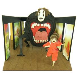 Sankei Studio Ghibli Mini Spirited Away: Chihiro Running Away Non-Scale Paper Craft MP07-14