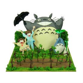 Sankei Studio Ghibli Mini My Neighbor Totoro Dondoko Dance Non-Scale Paper Craft MP07-49