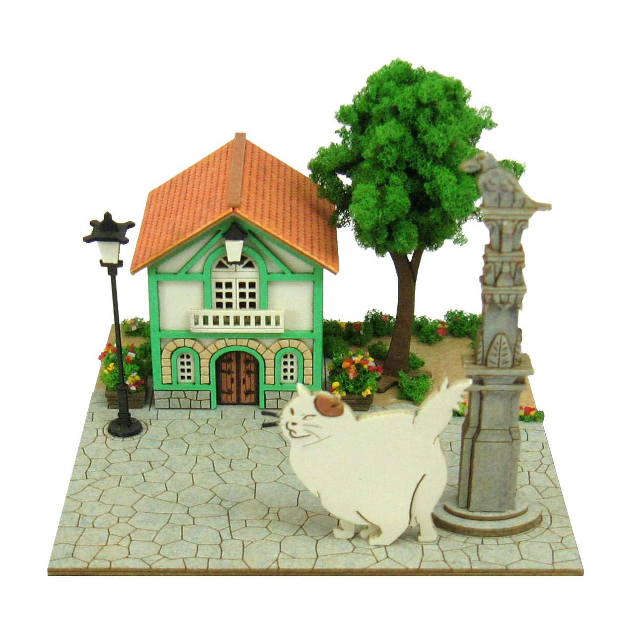 Sankei Studio Ghibli Mini: The Cat Returns - Muta and the Cat's Office Non-Scale Paper Craft MP07-63