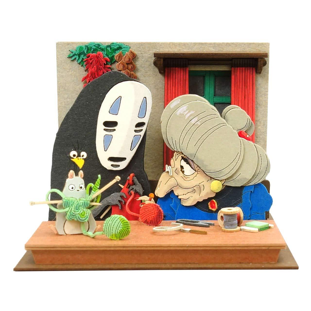Sankei Studio Ghibli Mini Spirited Away: Knitting with Zeniba Paper Craft MP07-120