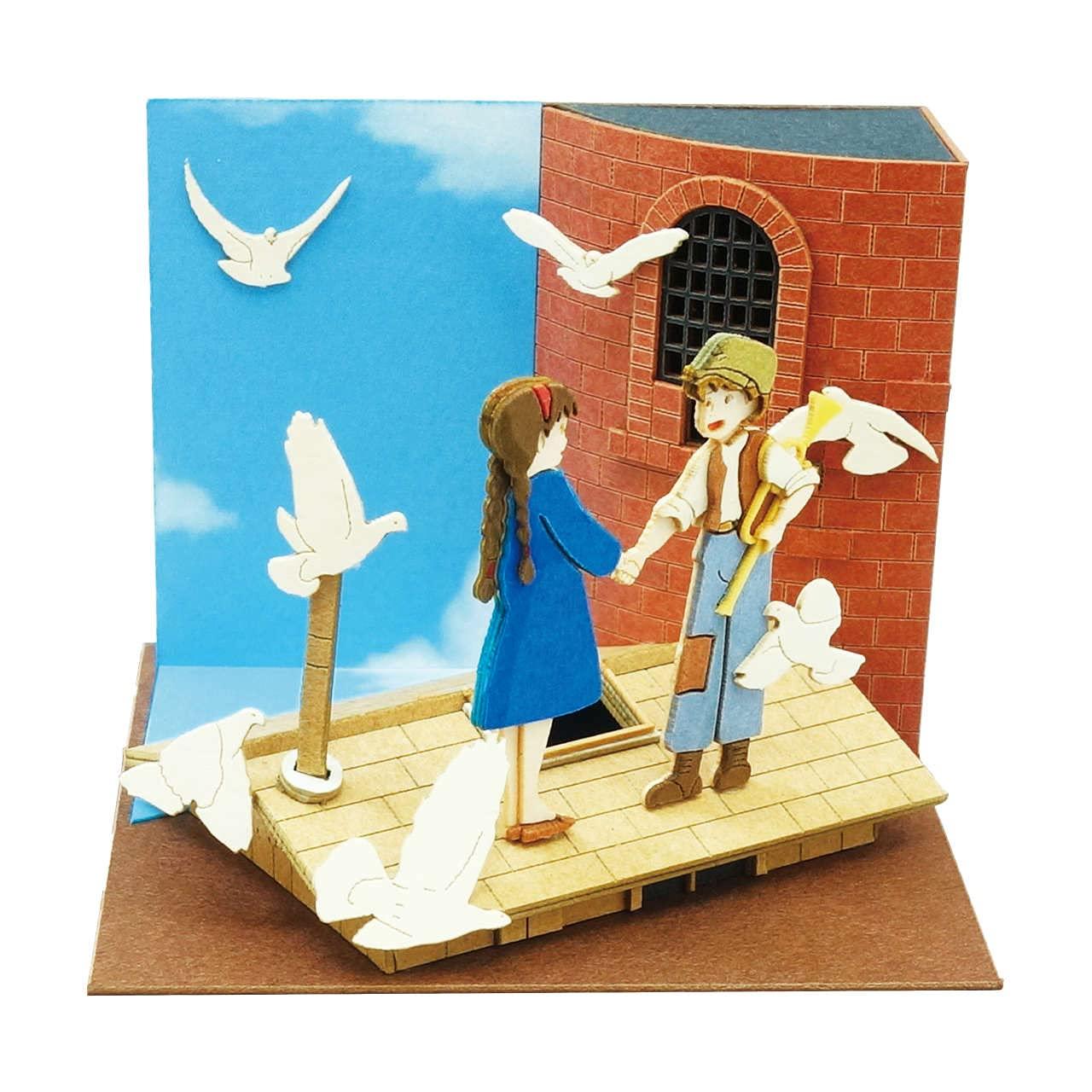 Sankei Studio Ghibli Mini: Laputa: Castle in the Sky - Awakened Sheeta Paper Craft MP07-131