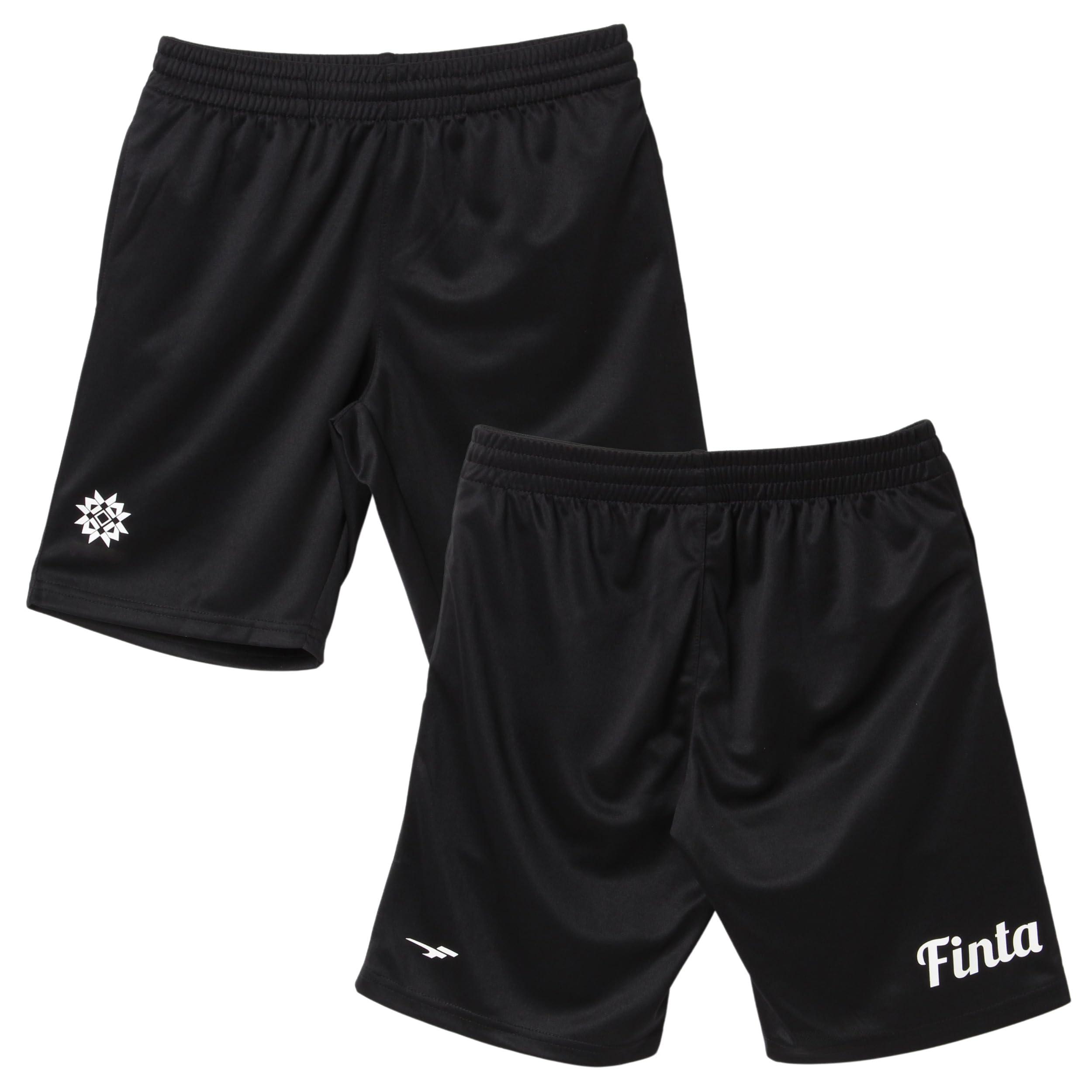 [FINTA] FINTA Soccer Futsal Wear Junior Jr Practice Pants FT8757 (0500) Black 130