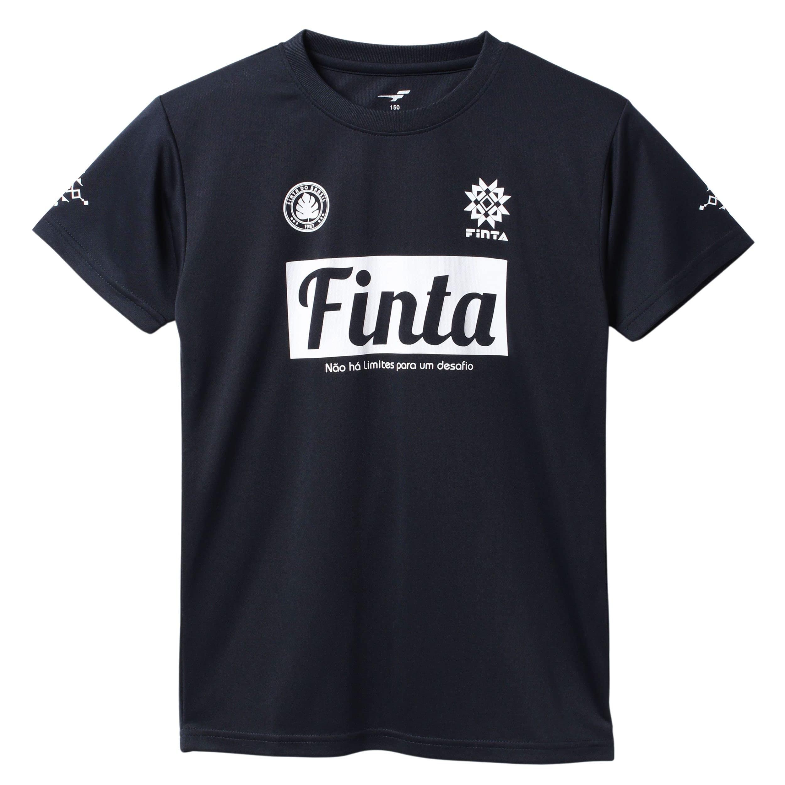[FINTA] FINTA Soccer Futsal Wear Junior Short-Sleeve Practice Shirt FT8755 (1100) Navy 150