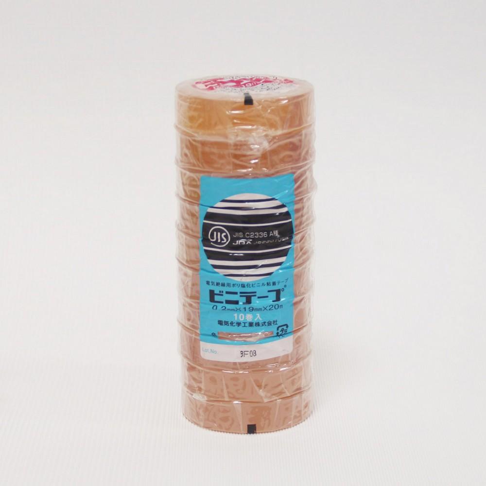 ELPA Insulating Vinyl Tape 19mm x 20m 10-Pack Clear #101 19X20M 10P/CL