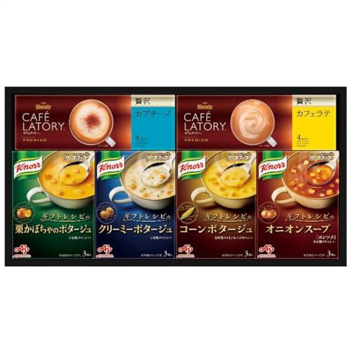 AGF Ajinomoto Gift Knorr Soup & Coffee Gift Set (4 Boxes)