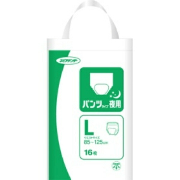 Oji Nepia Nepia Tender Pants Type Night Use L 1 Pack (16 Sheets) 160-6739
