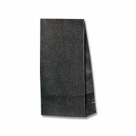 Shimojima Heiko Paper Bag with Gusset Fancy Bag S3 Black 15x6.5x28cm 100 Sheets 3074300