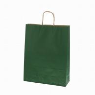 Shimojima Heiko Handle Paper Bag 25CB 2 Years Unbleached Kraft Green 32x11.5x41cm 50 Sheets 003201405