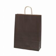 Shimojima Heiko Handle Paper Bag 25CB 2-Year Unbleached Kraft Dark Brown 32x11.5x41cm 50 Sheets Dark Brown 003201406