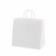 Heyko Handle Paper Bag 25CB 34-1 White 34x22x32cm 50 Sheets