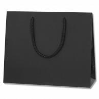 Shimojima Handle Paper Bag Bright Bag Black MT Matte PP Laminated 10 Sheets 006137975