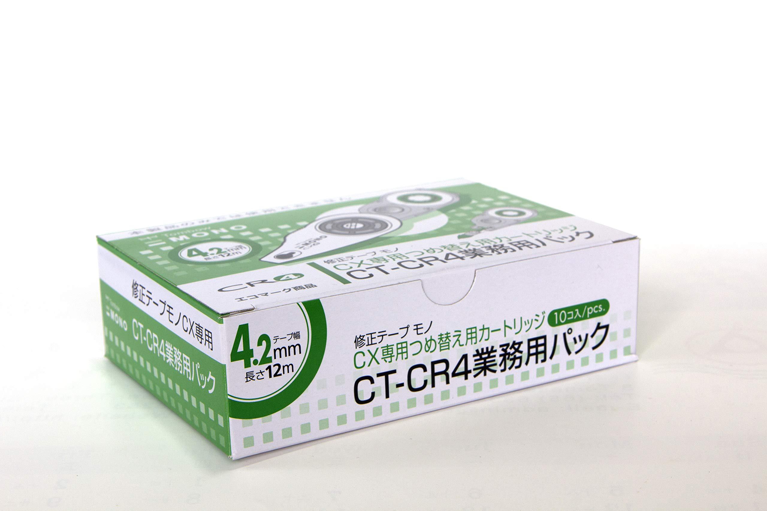 Tombow Pencil Correction Tape Mono CX Cartridge 4.2mm Width 10-Pack