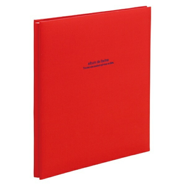 Nakabayashi File Felt Album Dufabine L Size Red A H-LD-191-R