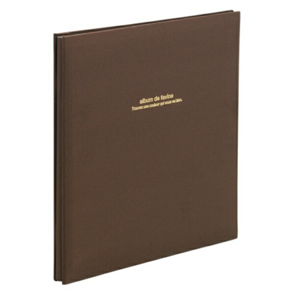 Nakabayashi File Felt Album Dufabine L Size Brown AH-LD-191-S