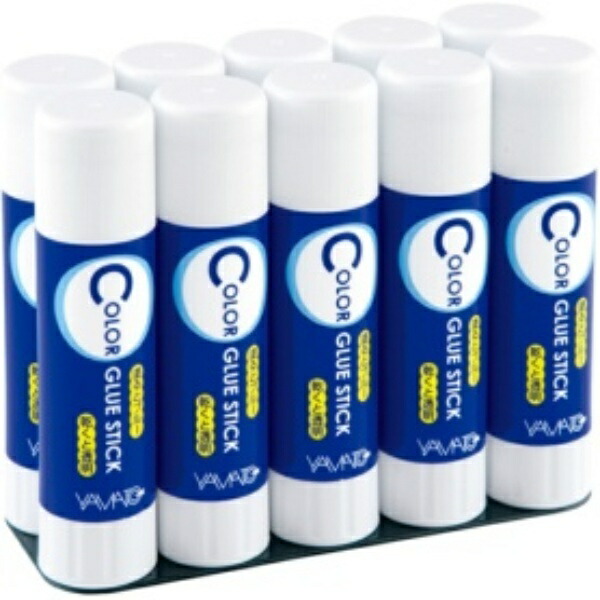Yamato Color Glue Stick CG Series Value Pack Approx. 40g CG-35-10S 1 Pack (10 Sticks)