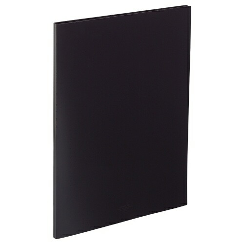 Rihitora Clear Book Refillable A2 60-Hole 10-Pocket Black N5051-24