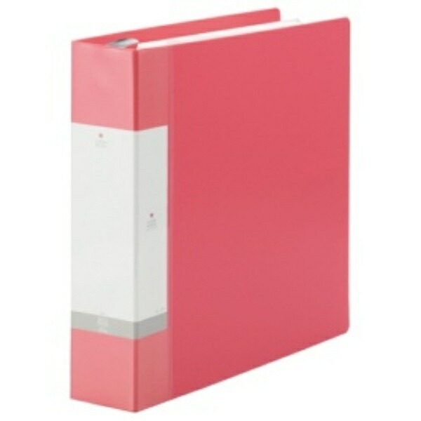 Rihitora Clear Book Refillable A4 30-Hole 55 Sheets + 1 Sheet Red G3808-3