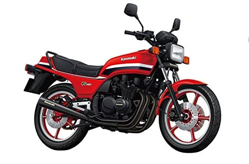 Aoshima Cultural Textbook Co., Ltd. 1/12 The Bike Series No.17 Kawasaki KZ400M Z400GP 1982 Model Plastic Model Kit