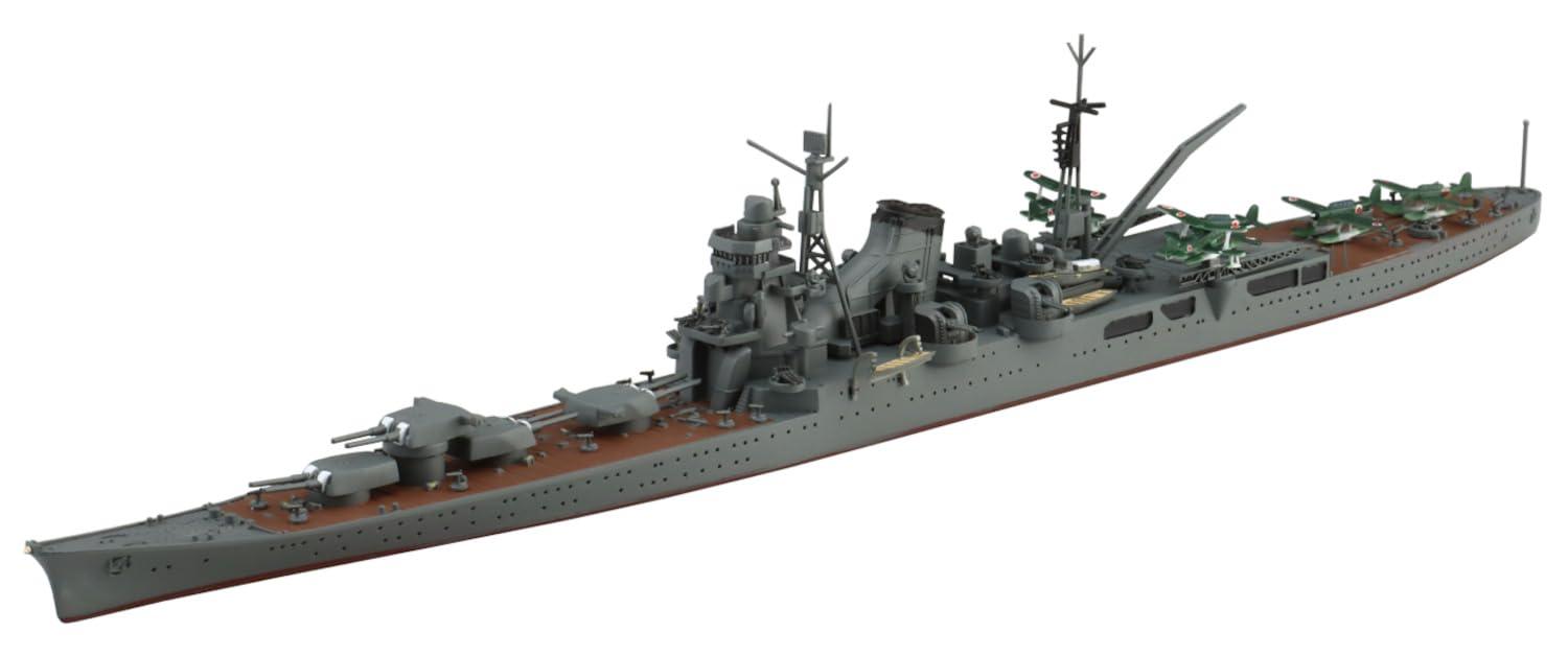 Aoshima Cultural Textbook Co., Ltd. 1/700 Waterline Series No.331 Imperial Japanese Navy Heavy Cruiser Tone Plastic Model Kit