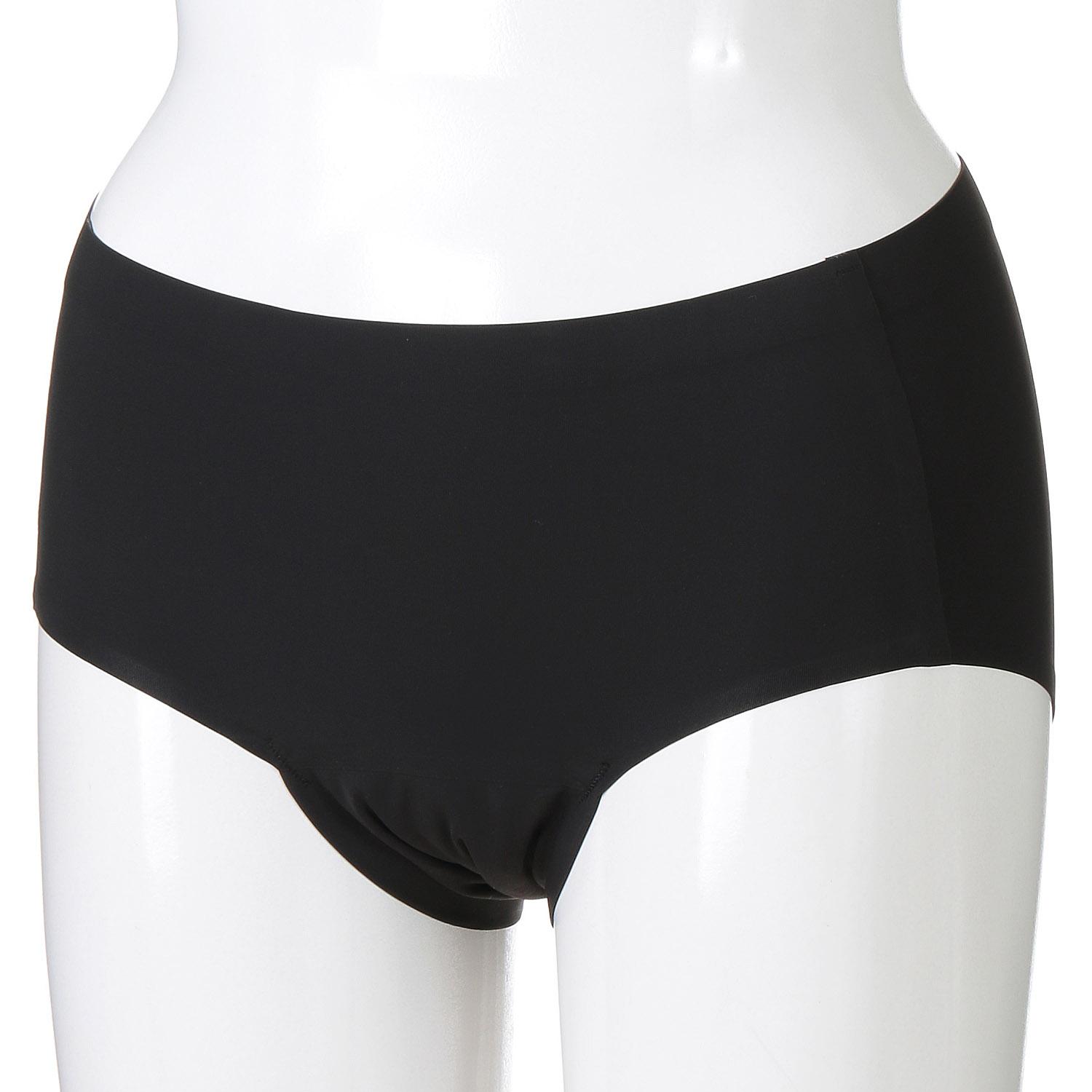 [Atsugi] Shefree Absorbent Sanitary Panties Flat Type Absorbs Approximately 20ml 87907APS Women's Black M