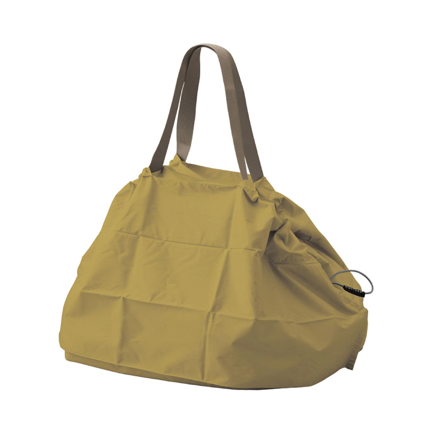 [MOTTERU] Pantan Cooler Shopping Cart Bag | Insulated Tote Insulated Bag Shopping Bag Eco Bag Tote Bag Compact Mother's Day (Yellow (Mustard))