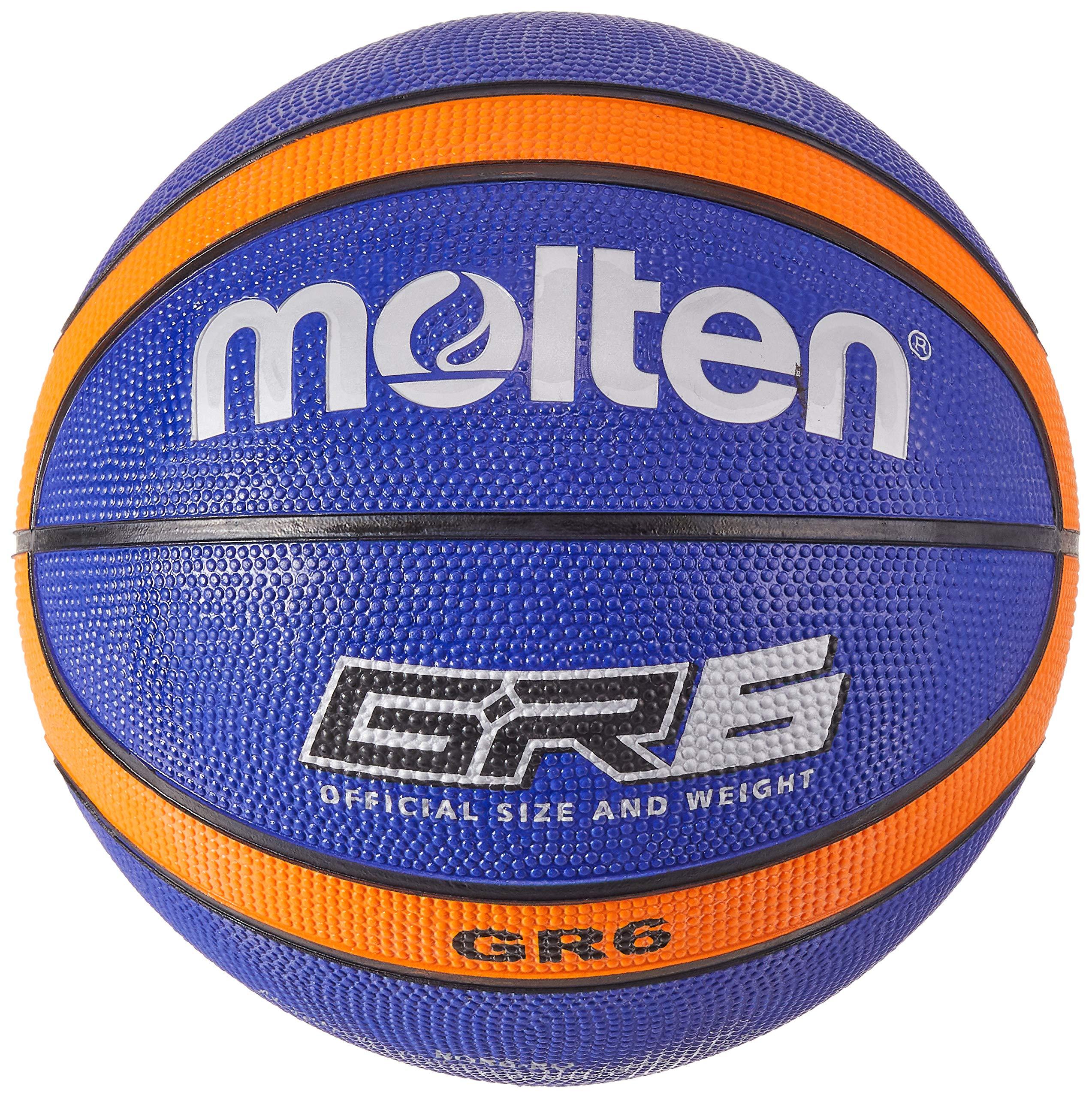 Molten Basketball GR6 BGR6-BO Blue × Orange Size 6