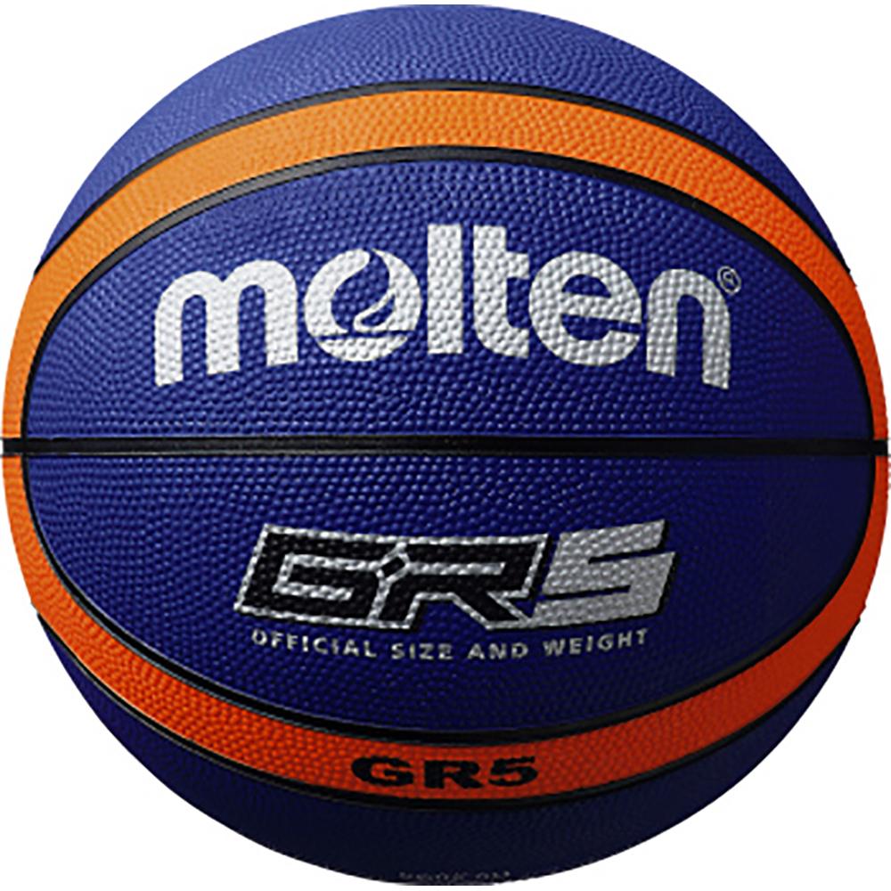 Molten Basketball GR5 BGR5-BO Blue × Orange Size 5