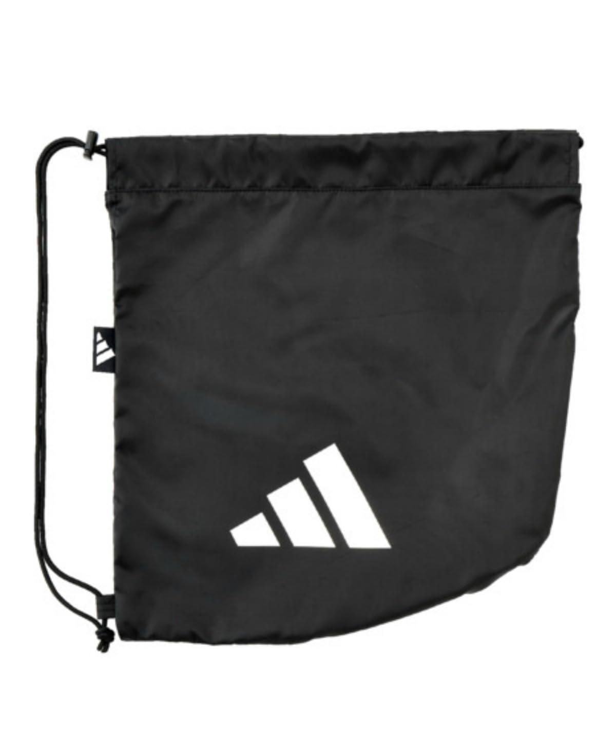 adidas Soccer Ball Bag (1 Ball Capacity) Black × Metallic Silver AKM23BKSL
