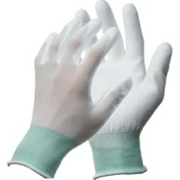 Kawanishi Kogyo Glove Mania Polyurethane Backless Gloves 10 Pairs White L #2994