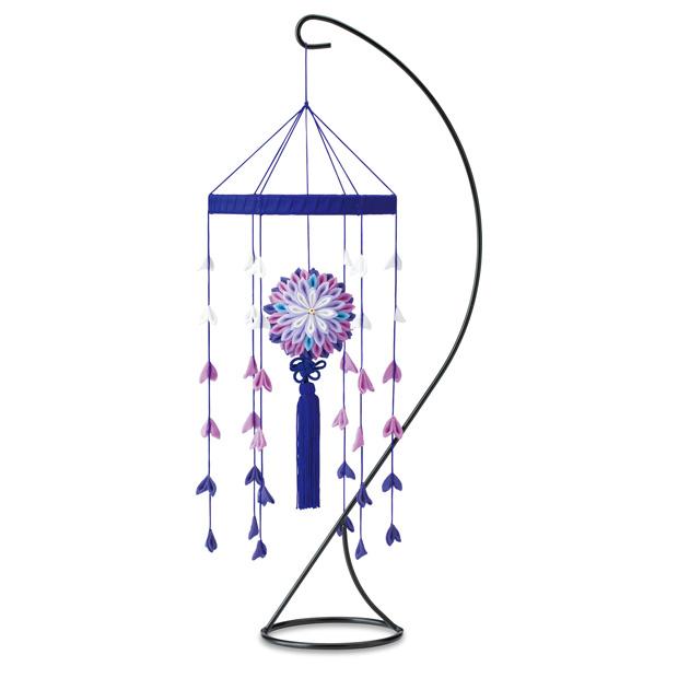 Takagi Textile Panami Kyoto Crepe Tsumami Craft Large Japanese Ornament LH-119 LH-120 LH-121 LH-120(Purple) Crepe