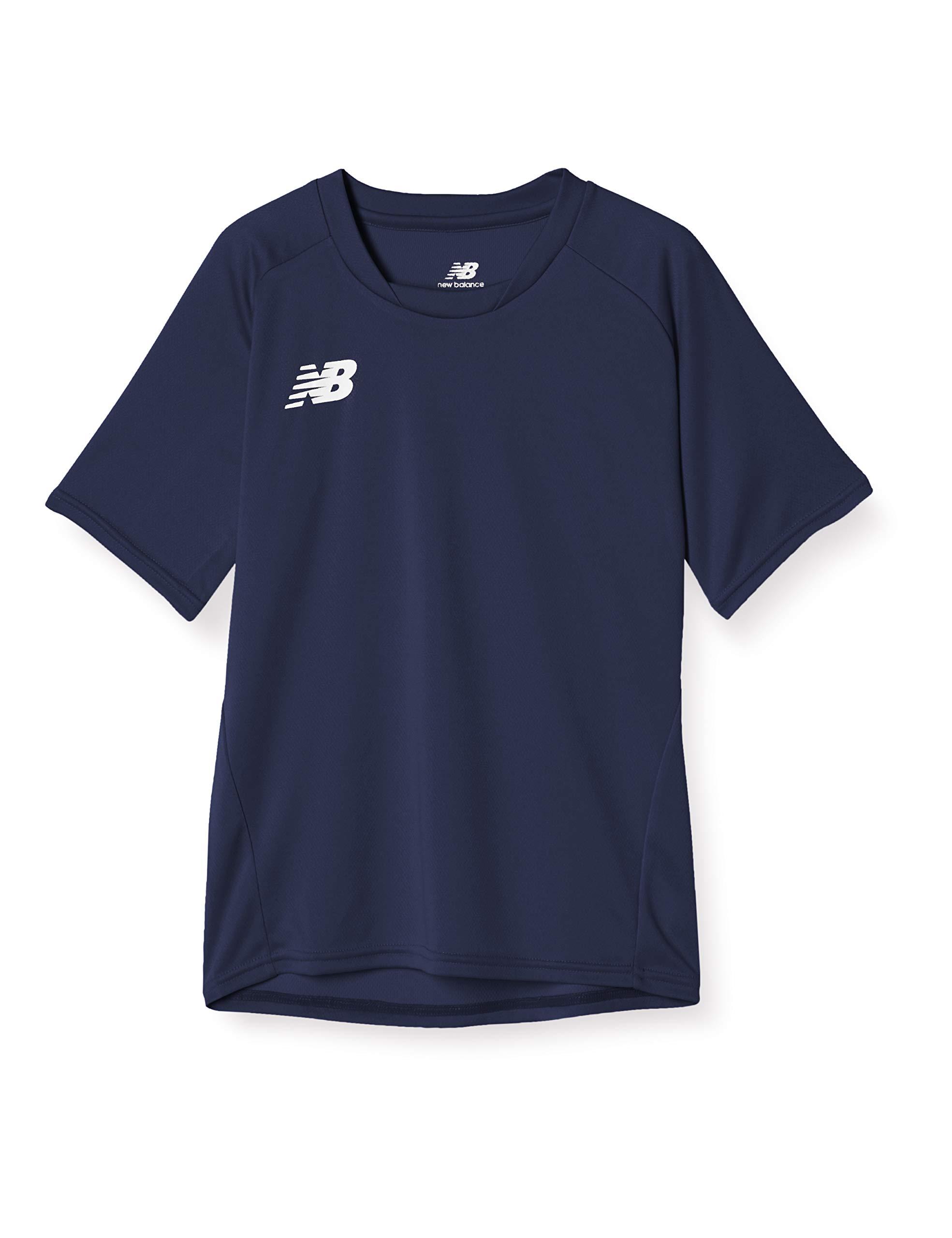 [New Balance] Junior/Kids Game Shirt (JJTF0489) Soccer Dry Moisture-Wicking Quick-Dry Kids Navy (NV) 130