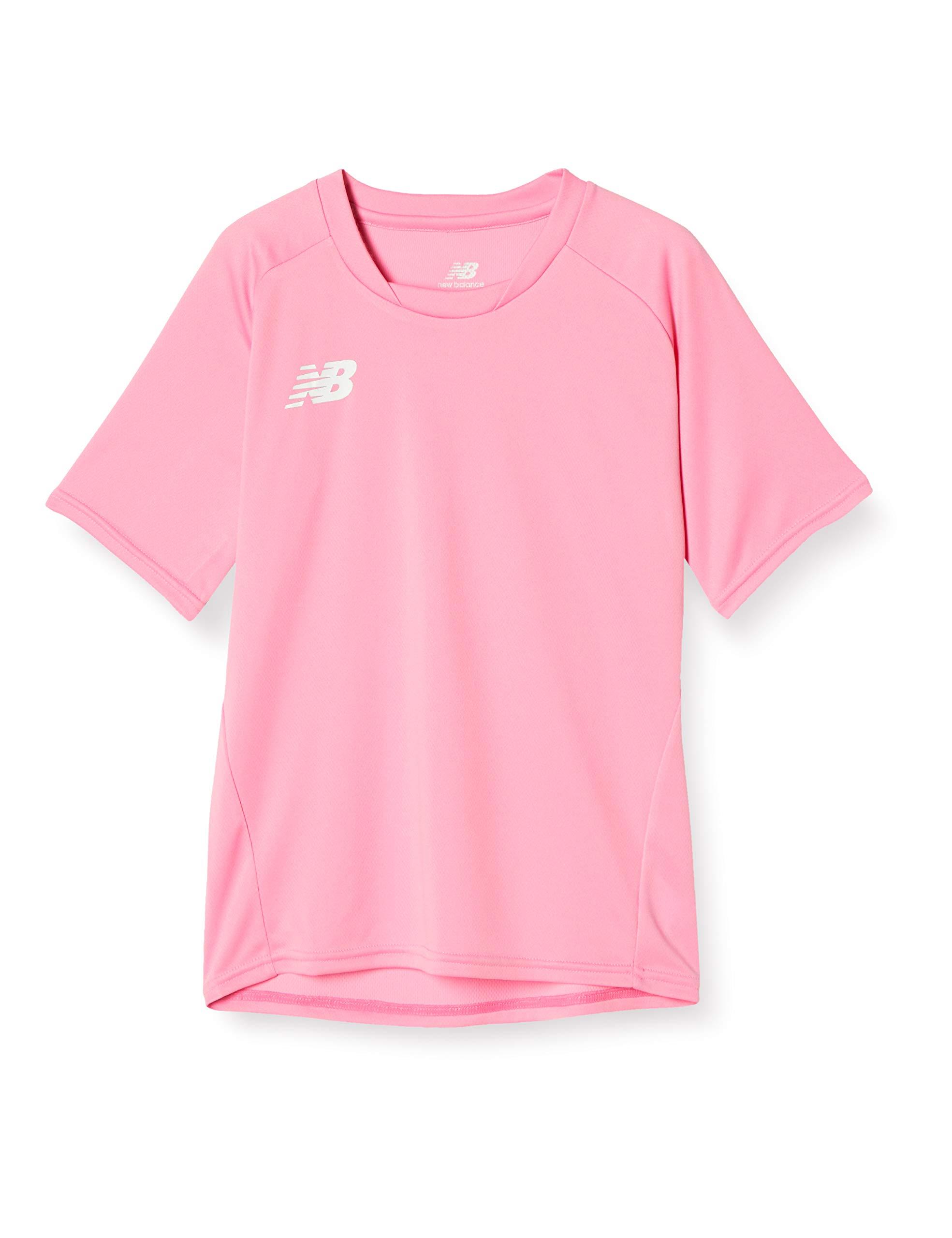 [New Balance] Junior/Kids Game Shirt (JJTF0489) Soccer Dry Quick-Dry Pink (PIN) 140