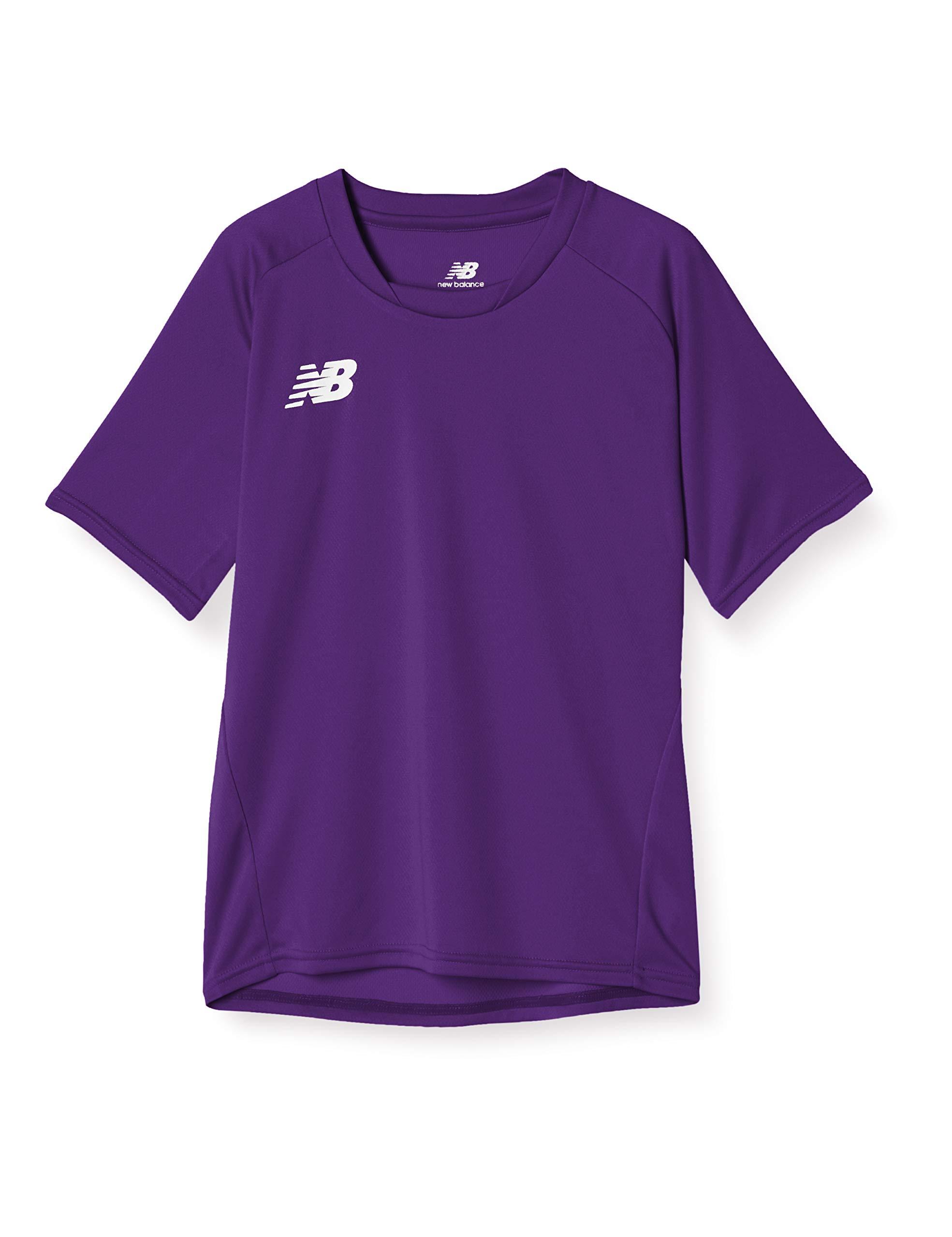 [New Balance] Junior/Kids Game Shirt (JJTF0489) Soccer Dry Quick-Dry Purple (PRP) 150